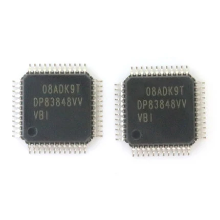 

1 шт./лот DP83848VV DP83848 DP83848IVV DP83848CVV DP83902AVJG DP83902 QFP