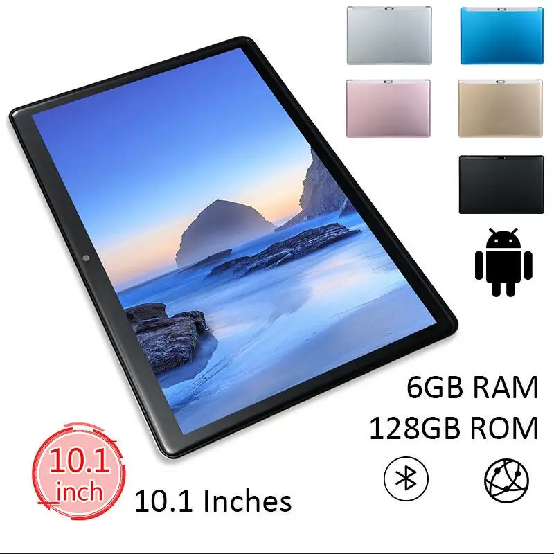 

2021 New 10 Inch Tablet Android 9.0 Octa Core 6GB RAM 128GB ROM 4G LTE Phone Tablet Dual Sim Dual Cameras WiFi Tablet Pc