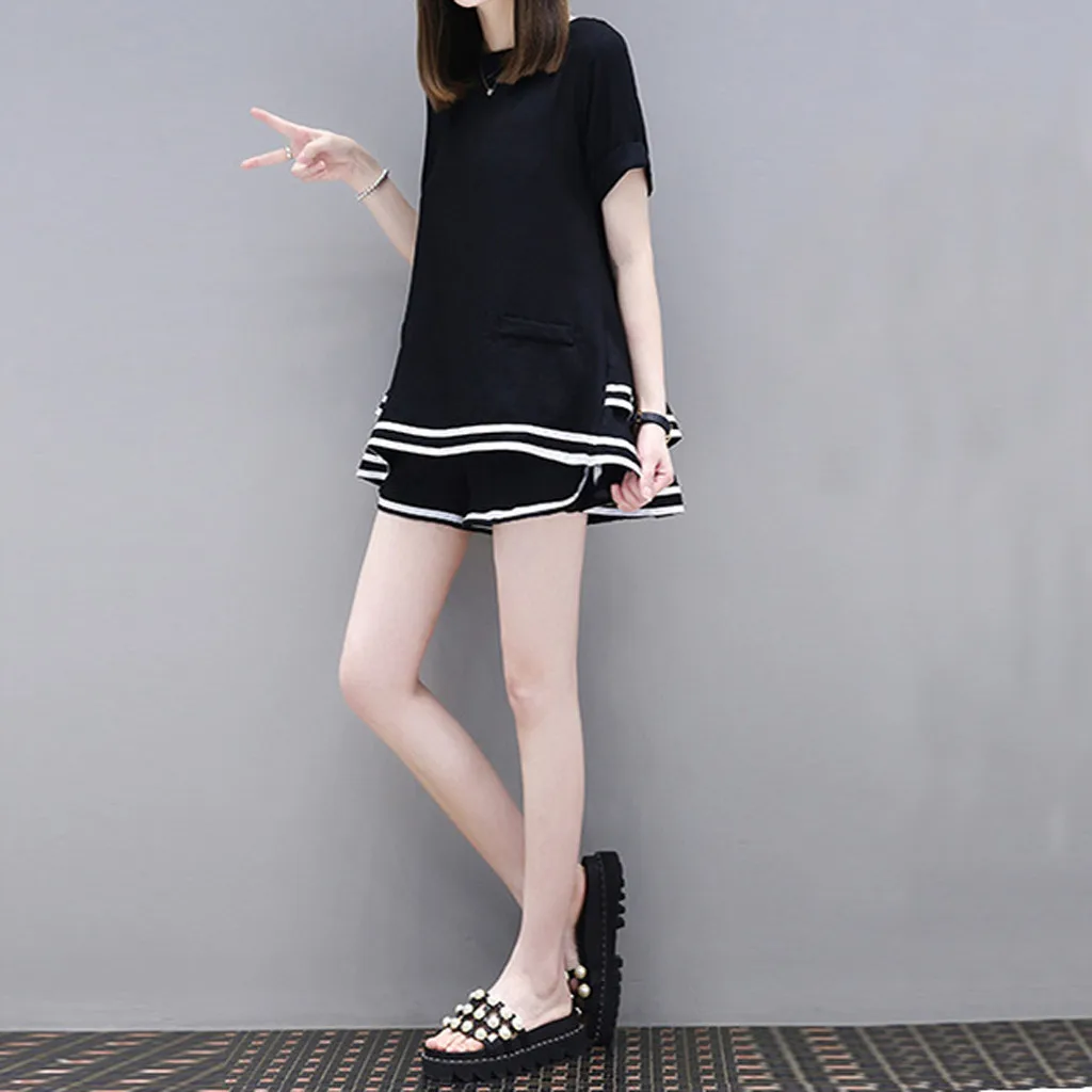 Женское Повседневное платье SAGACE однотонное свободное мини-платье с коротким