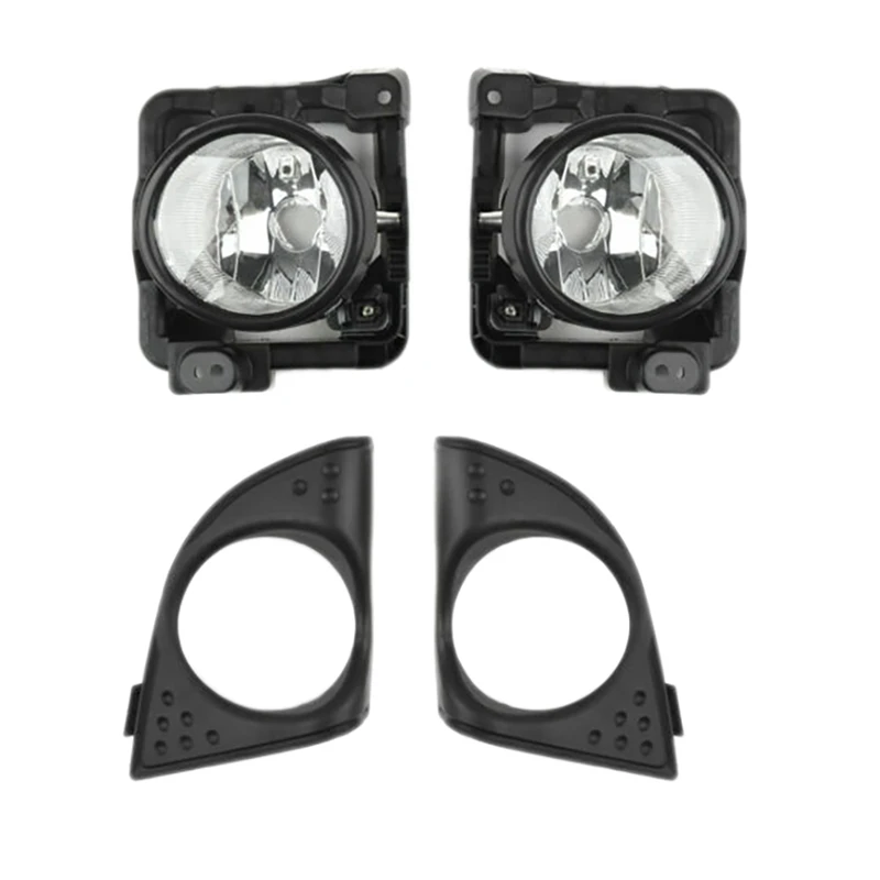 

Car LH+RH Foglight Fog Light Lamp Cover Metal Without Bulb for Acura TSX 2009-2010