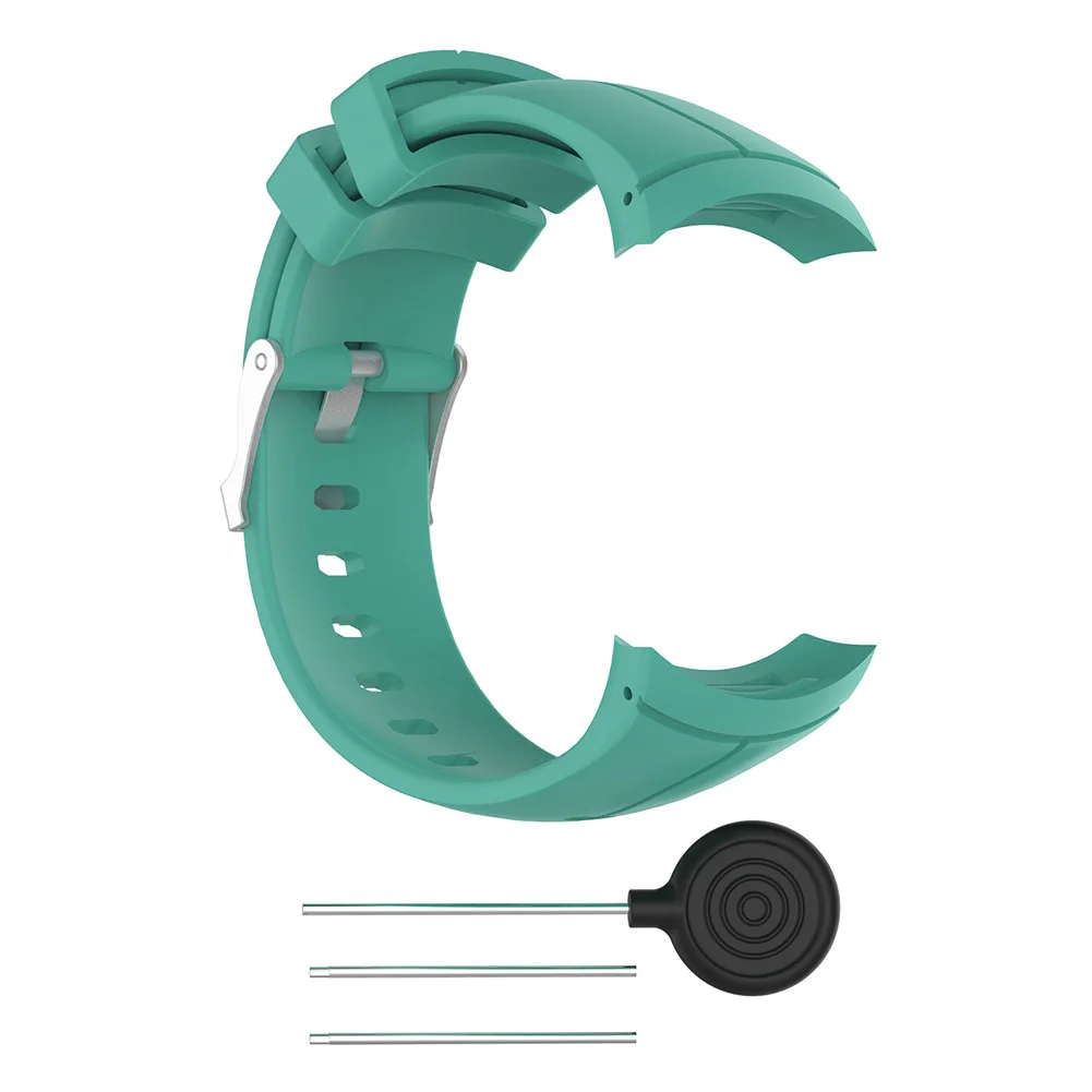 

Watch Strap Solid Color Silicone Wrist Band Replacement for Suunto Spartan Ultra Watch Band Exterior Decoration Parts
