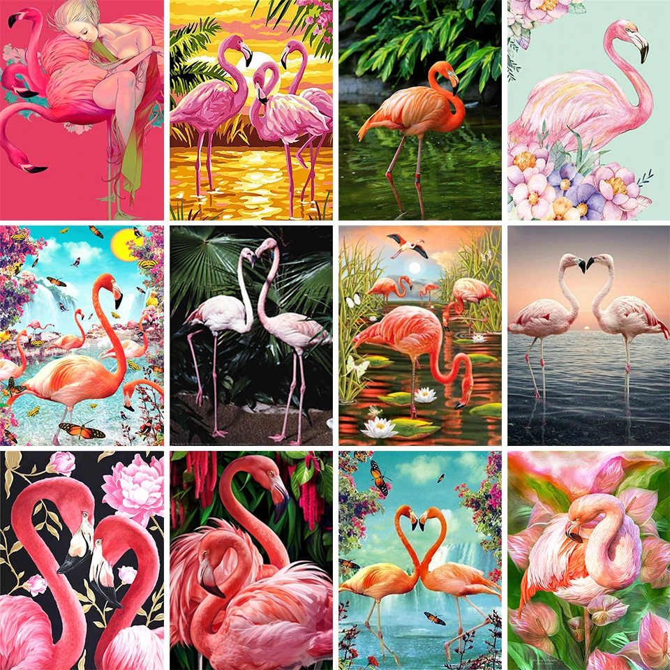 

5D DIYCross Stitch Kit Square/Round Embroidery Animal Rhinestone Picture Home Decoration Gift