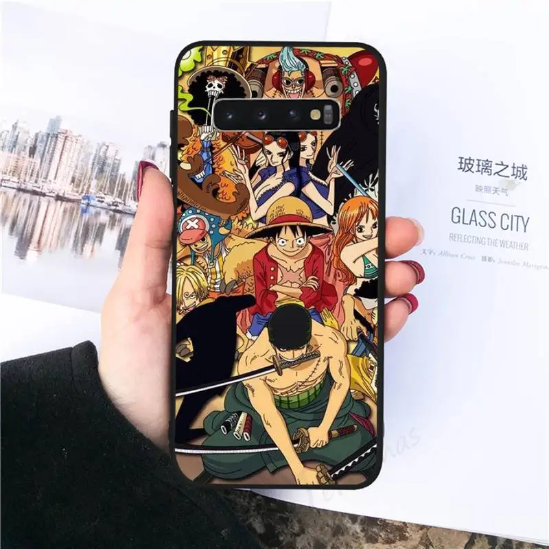

One Piece Pirates Phone Case For Samsung galaxy S 7 8 9 10 20 edge A 6 10 20 30 50 51 70 note 10 plus