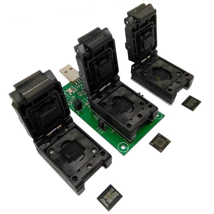 EMMC153/169 eMCP162/186 eMCP221 для тестирования интерфейса USB набор Три в одном | Автомобили и