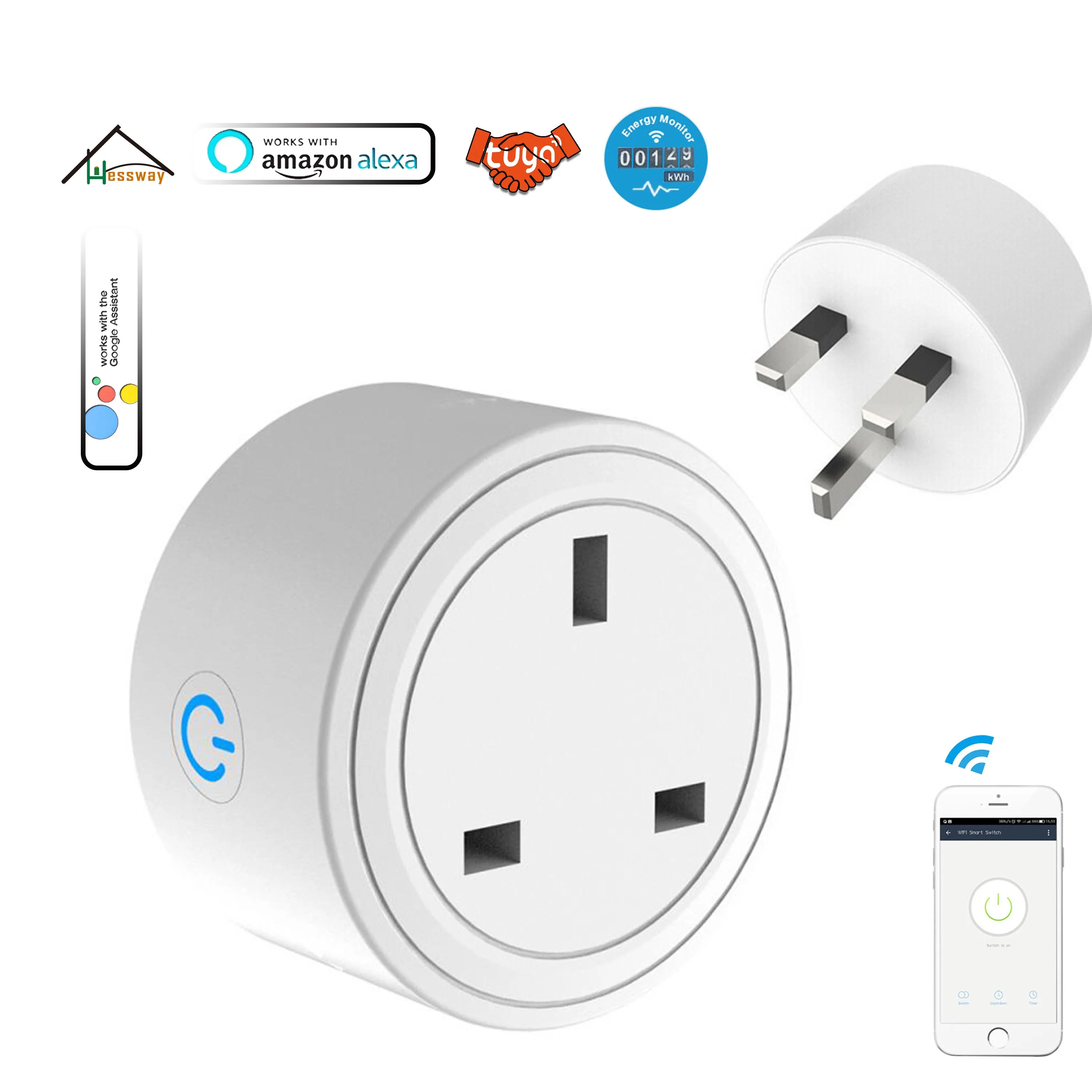 Мощность энергии Monito wifi smart plug Мини Переключатель Розетка для лампы шнур Функция