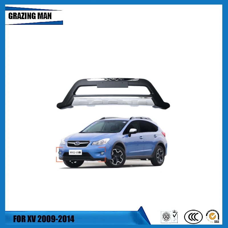 Высококачественная защита переднего и заднего бампера из полипропилена для Subaru