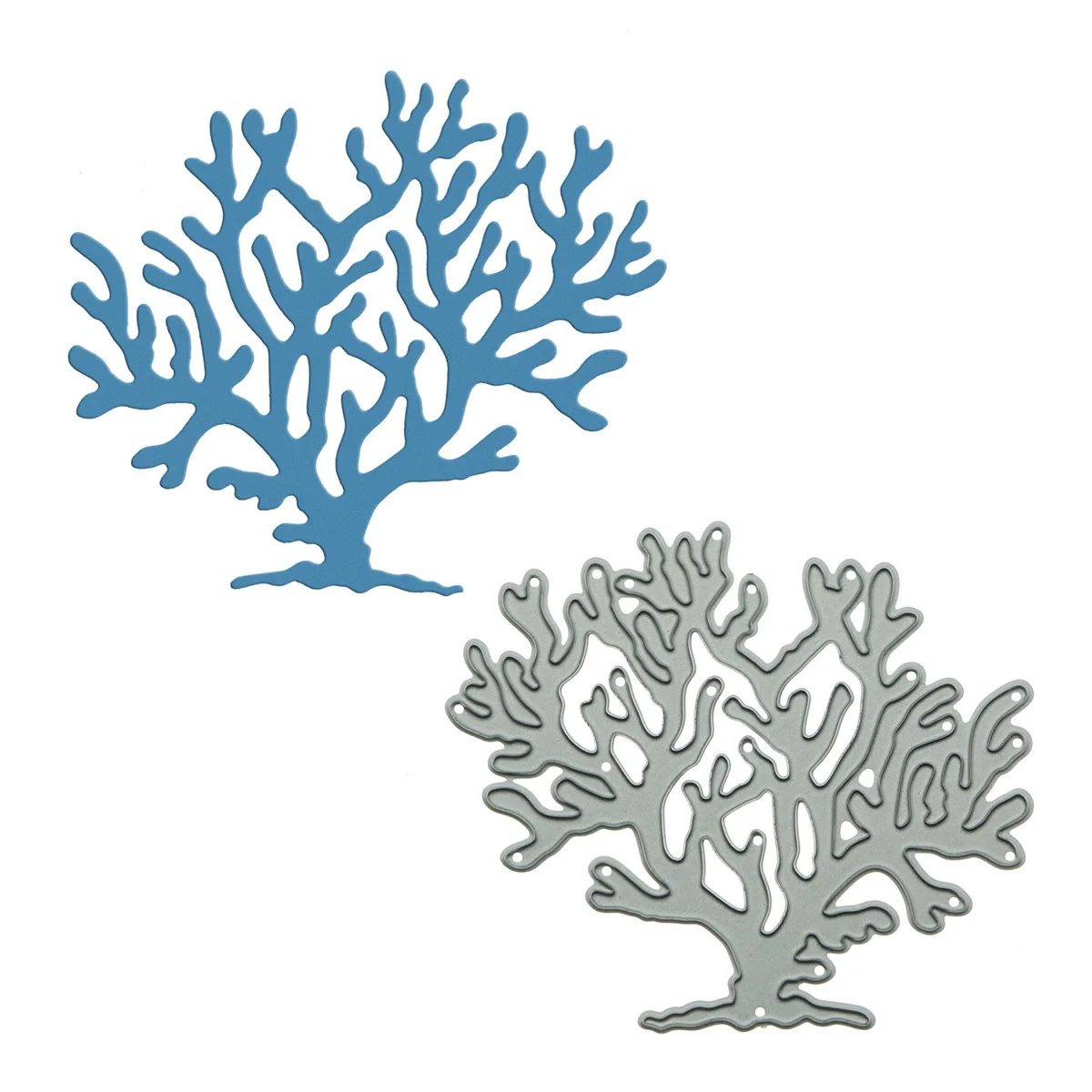 

Coral Shape Metal Cutting Dies Scrapbooking Sea Ocean Theme Card Embossing Craft Paper Cutter Mold For Photo Album Decorating