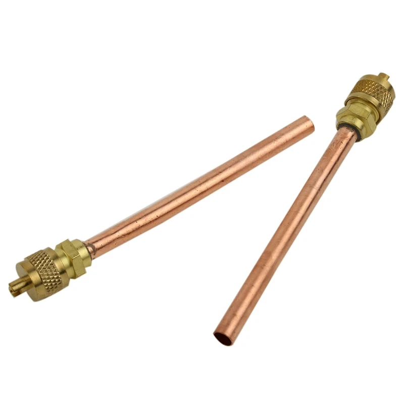 

Hot 20Pcs Air Conditioning Refrigeration Channel Valve Copper Pipe Filling Parts Check Valve Refrigeration Accessories