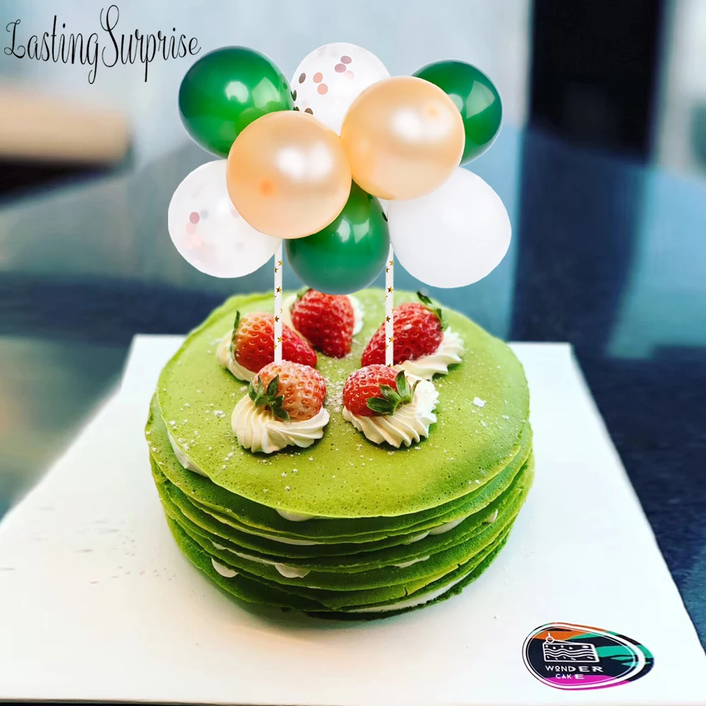 14 шт./компл. 5 дюймов воздушные шары торт Топпер День Рождения украшения Дети шар