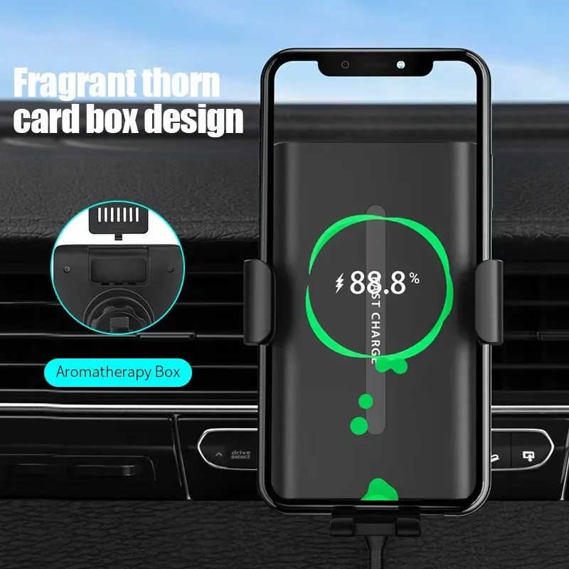 

ZUIDID-Smart supports infrared Qi 15W car phone, iPhone and Xiaomi wireless charger
