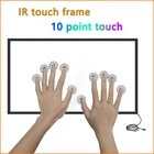 42-дюймовый инфракрасный сенсорный экран, набор для многослойного покрытия, 42-дюймовая настоящая 10-точечная ИК сенсорная панель без стекла, ИК сенсорная панель