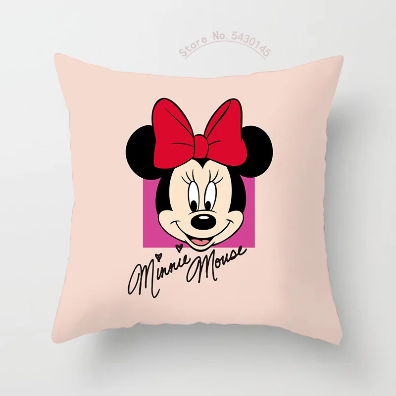 Disney наволочка с мультяшным принтом Подушка обнимающаяся Микки и Минни Маус Мышь
