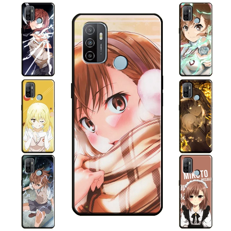 Misaka Mikoto чехол для телефона OPPO A91 A83 A15 A31 A53 A5 A9 2020 A1K A3S A5S A52 A72 A92 Reno 2 Z 4 Pro - купить по