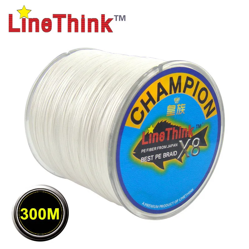 300 м GHAMPION LineThink марка 8 Strands  8 ткать лучшее качество мультифиламентные ре плетеная леска рыбалка кос бесплатная доставка (art.: 78be615ed) - 78be615ed