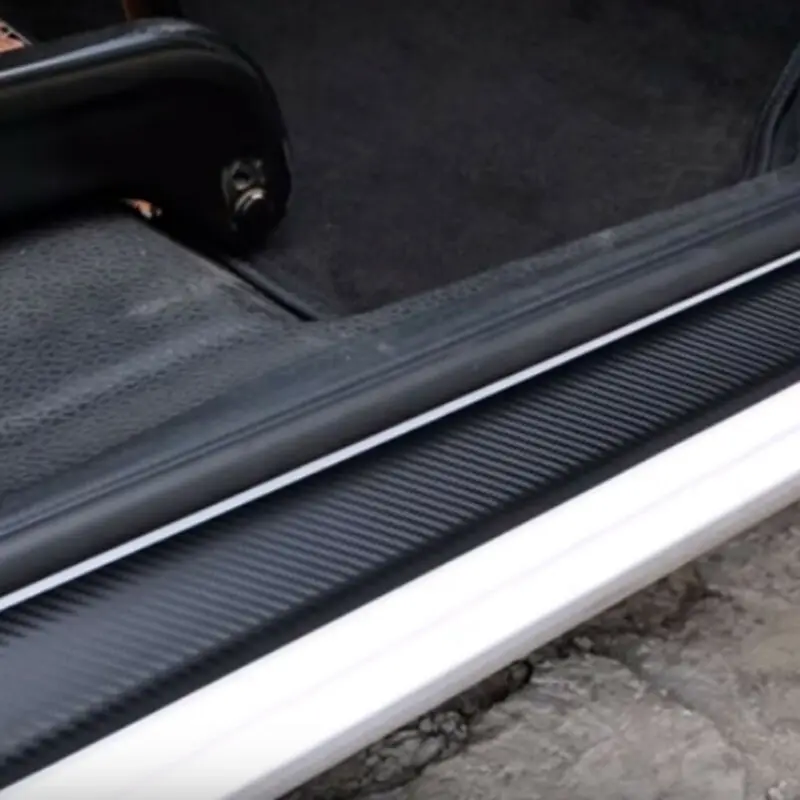 

Parts Door Sill Protector Strip 3meter Car Sticker Replacement Waterproof