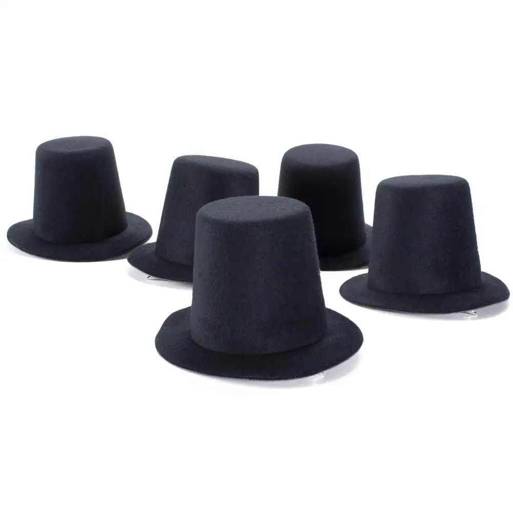 20 шт. Мини Топ высокая шляпа высота 9 см Millinery Вуалетка основа сделай сам ремесло