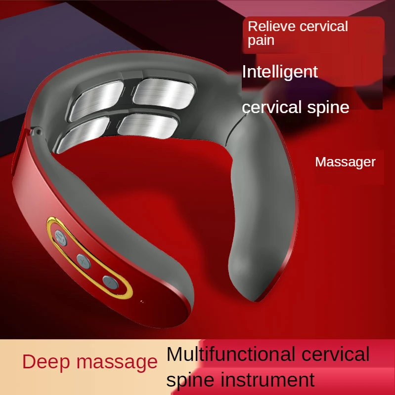 Массажер для шеи талии и плеч с зарядкой | Красота здоровье