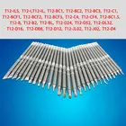 Электрические бессвинцовые наконечники для паяльника T12, аксессуары для модели J02, JL02, D08, D12, D16, D24, DL32, D4, D52, для паяльной станции Hakko FX951, сделай сам