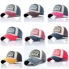 Весенняя хлопковая кепка, бейсболка, Снэпбэк Кепка, летняя кепка в стиле хип-хоп, Регулируемая Кепка, разноцветная