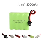 1 шт., перезаряжаемая батарейка для игрушек, автомобилей, танков, роботов, пистолетов