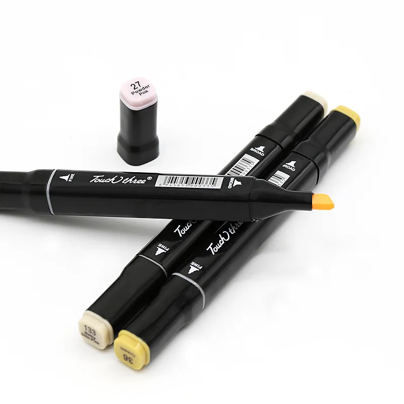 TouchNEW 12/24 Цвета кожи набор тонов чернила на спиртовой основе ручки маркеры для