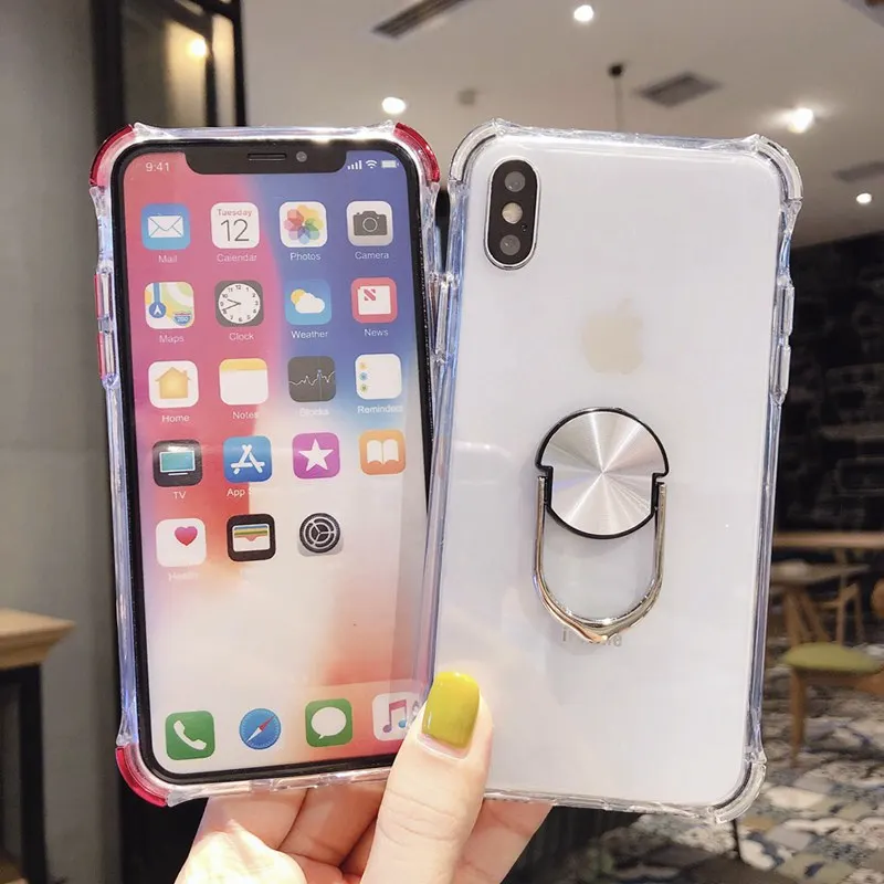Чехол для iphone 11 Pro XS XR XSMax xonexr 7 8 10 магнитный Прозрачный мягкий силиконовый чехол 6 s