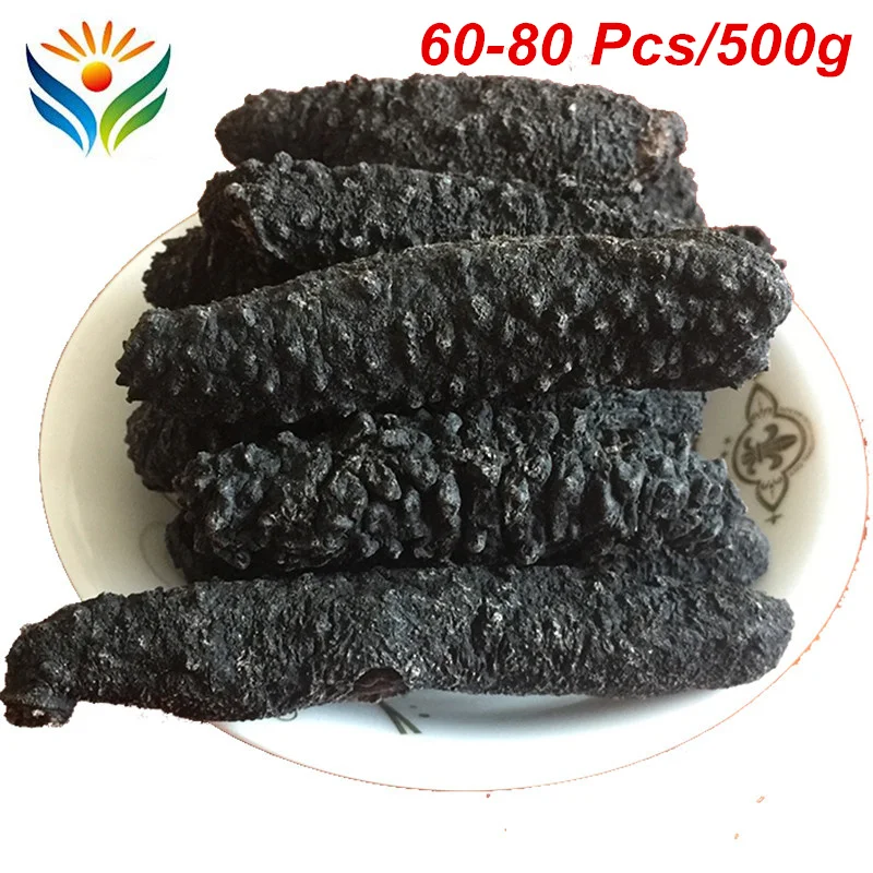 

Grade AAA+ 100% Natural Sun Dried Sea Cucumber 60-80 pieces/500g