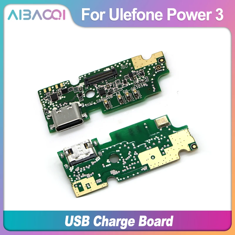 usb разъем плата зарядки для Ulefone power 3/power 3s Мобильный телефон Flex зарядка кабелей модуль телефона Mini USB порт