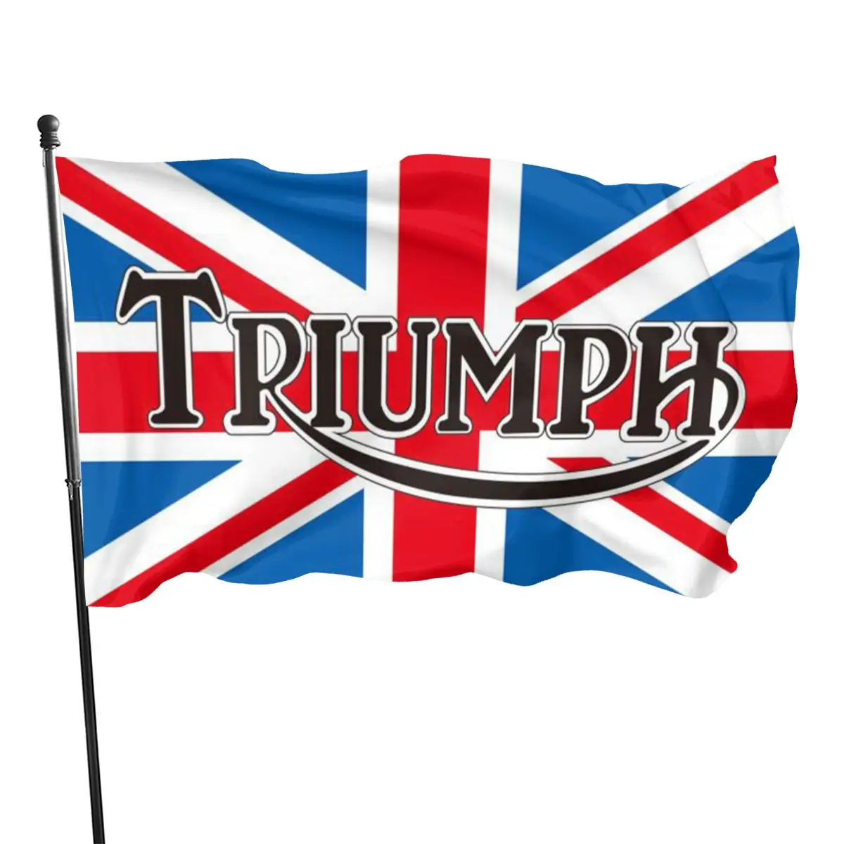 

90x150 см Британский флаг TRIUMPH для украшения мотоцикла, баннер