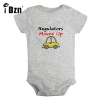 fun little car regulators mount up baby boys rompers baby girls cute bodysuit infant short sleeves jumpsuit newborn soft clothes