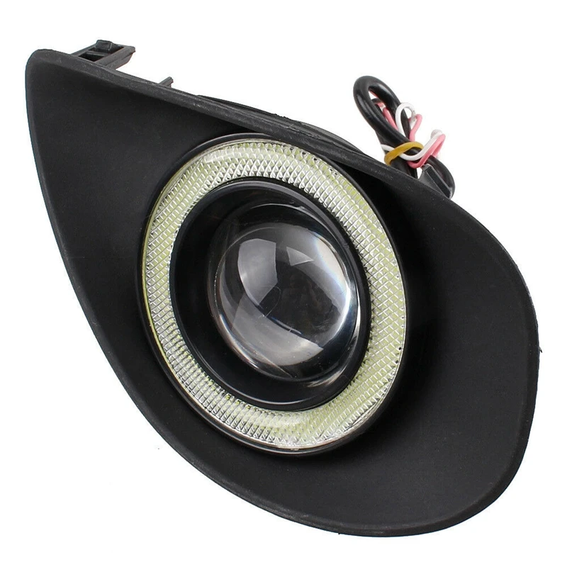 

Angel Eyes Fog Light Fit For Toyota Yaris Hatchback 2008-2010 Clear Fog Lights Driving Lamps+Wiring Harness Driving Lamps