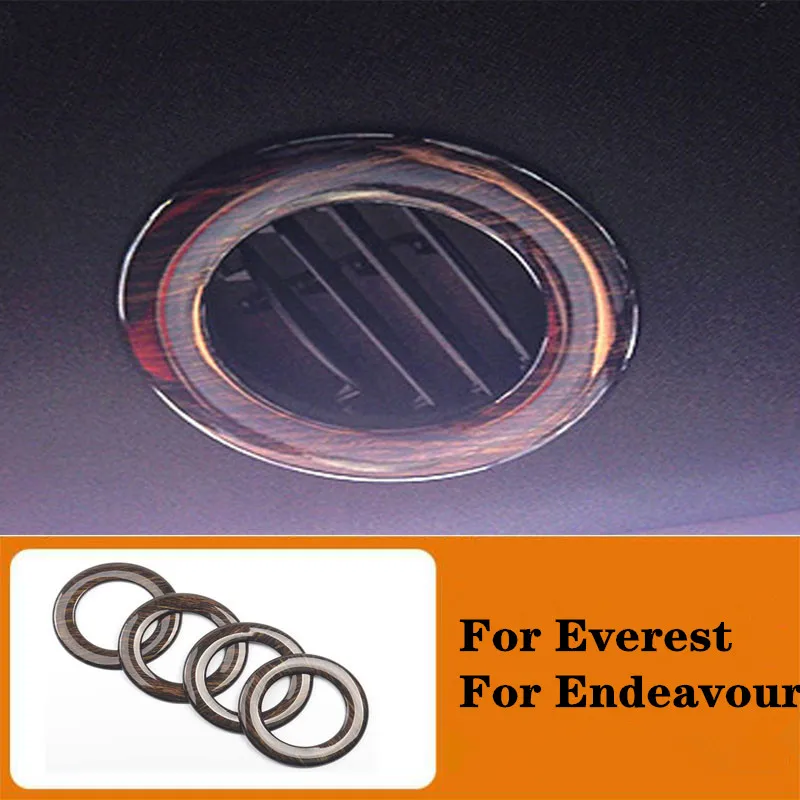 Автомобильный Стайлинг 4 шт. ABS кондиционер для установки на крыше вентиляционные