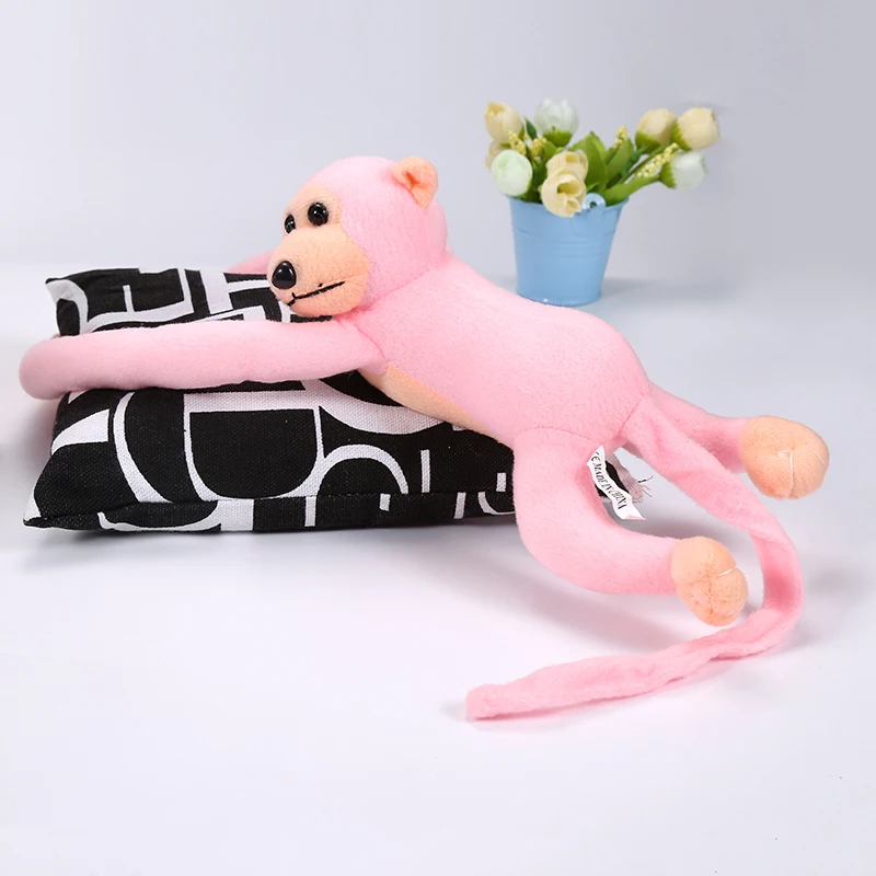 

60cm Funny Monkey Animal Long Hands Doll Soft Plush baby Toy Stroller Sleeping Toys Stuffed Dolls Children Gift