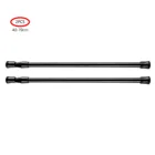 2 шт., душевые стержни для ванной комнаты, выдвижные оконные занавески, выдвижной пружинный удлинитель, прочные для гардероба держатель платяного шкафа