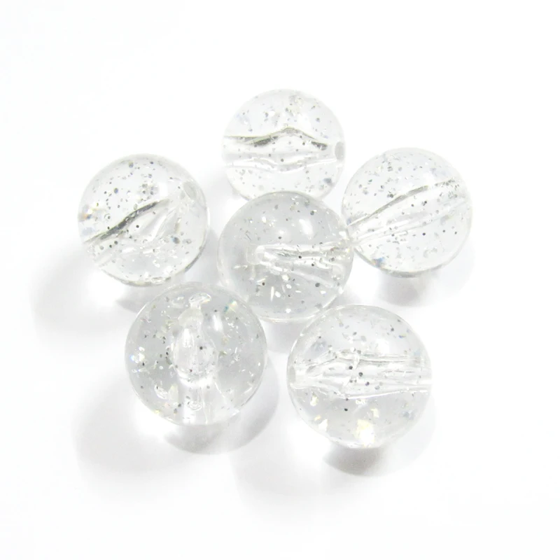 Новые Оптовая продажа 20 мм 100 шт./пакет красочные радужные с серебристыми