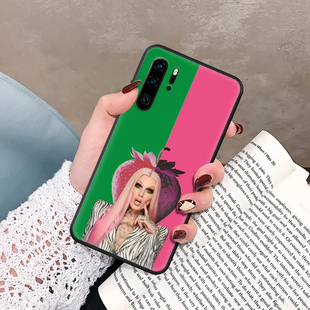 

Fashion Stars Jeffrees Phone Case For Huawei P Mate Smart 10 20 30 40 Lite Z 2019 Pro black Back Pretty Coque Silicone Funda