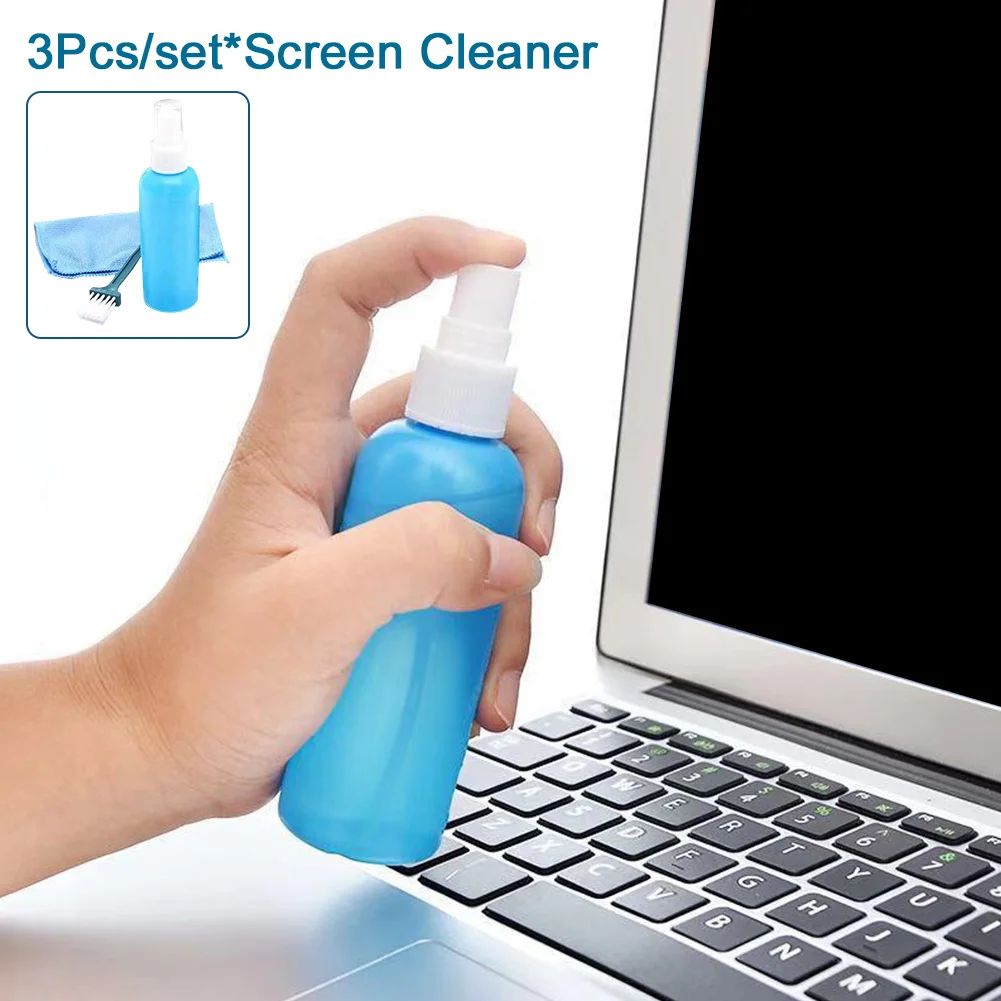 3 шт. для ЖК дисплея бытовой с кистью из микрофибры компьютерные аксессуары набор