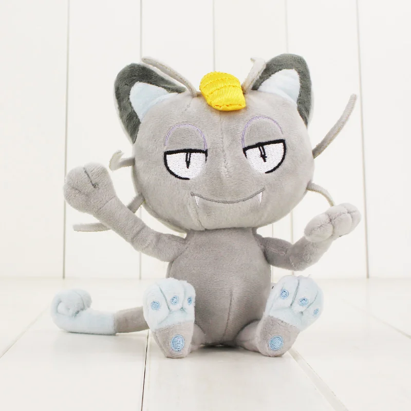 Аниме плюшевые игрушки Mew Eevee Сквиртл тоудил Meowth Wooper Marill Growlithe Alakazam мягкие