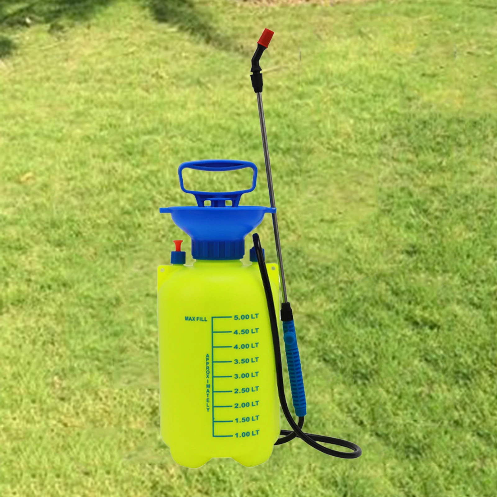 5L Manual Watering Bottle Can Sprayer Garden Outdoor Cleaning | Дом и сад