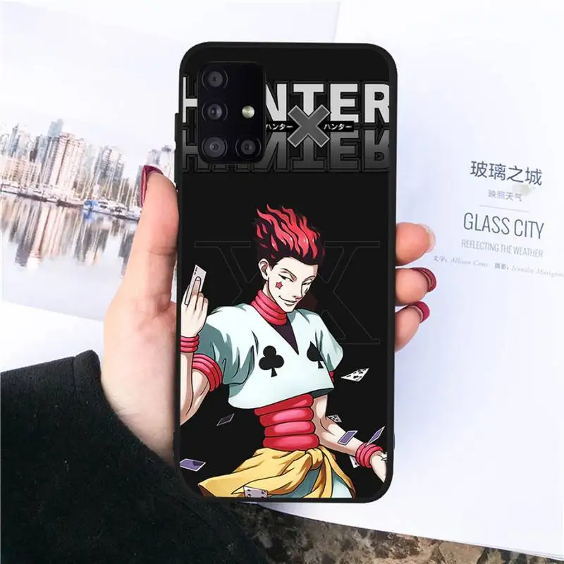 

Anime Hunter x Hunters Phone Case For Samsung S 7 8 9 10 20 A 21S 20e 50 51 71 note9 10 J4 plus 20 ultra