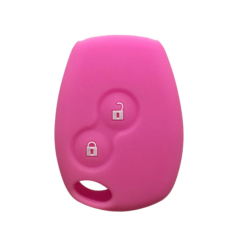 

For Renault Twingo Silicone Key Cover for Renault Kangoo 2 Button for Renault DACIA Sandero Duster Megane Modus Key Cover Cap