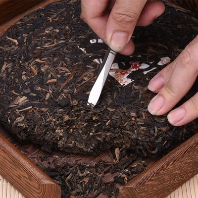 1 шт. Нержавеющая сталь игла для чая нежный нож пуэр чай конус чайной церемонии