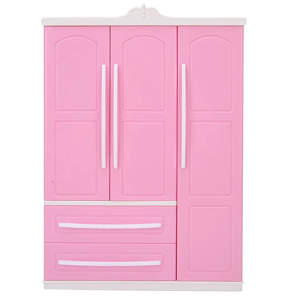 3 дверный кукольный домик шкаф куклы мебель аксессуары для игрушки девочек