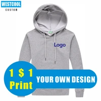 11 color hooded sweater custom logo print personal design brand embroidery hoodie picture men and women sweatershirt westcool