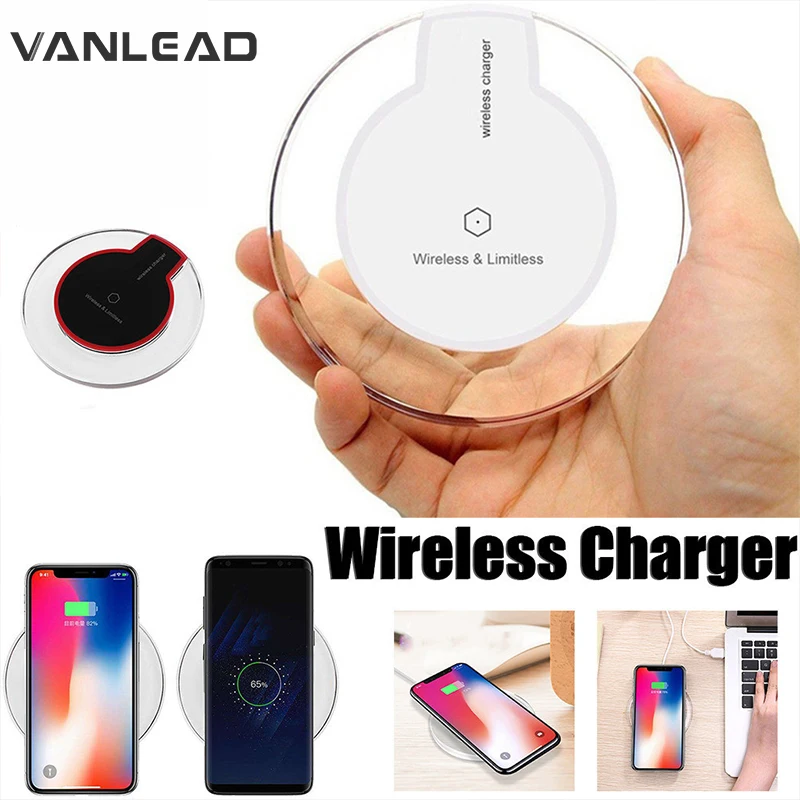 Универсальное беспроводное зарядное устройство Qi для iPhone 11Pro Max быстрая зарядка