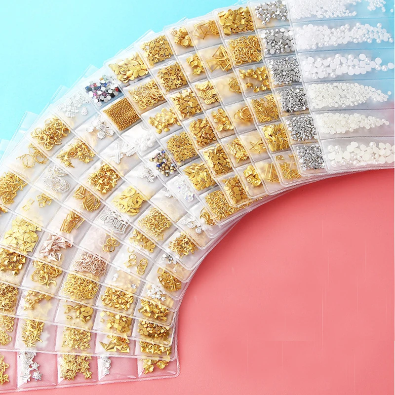 Аксессуары для 3D дизайна ногтей разноцветные Стразы камни цветные стразы