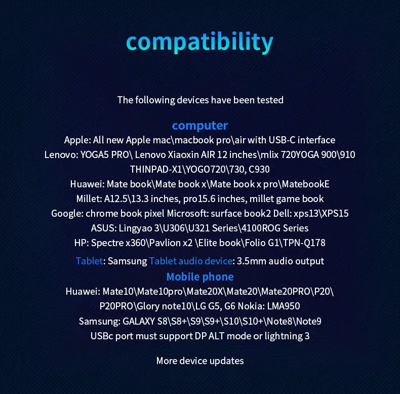 USB3.0 SD TF LAN VGA 3,5 мм аудио PD Высокоскоростная зарядка для MacBook huawei Xiaomi смартфон type C док-станция 4K HDMI концентратор