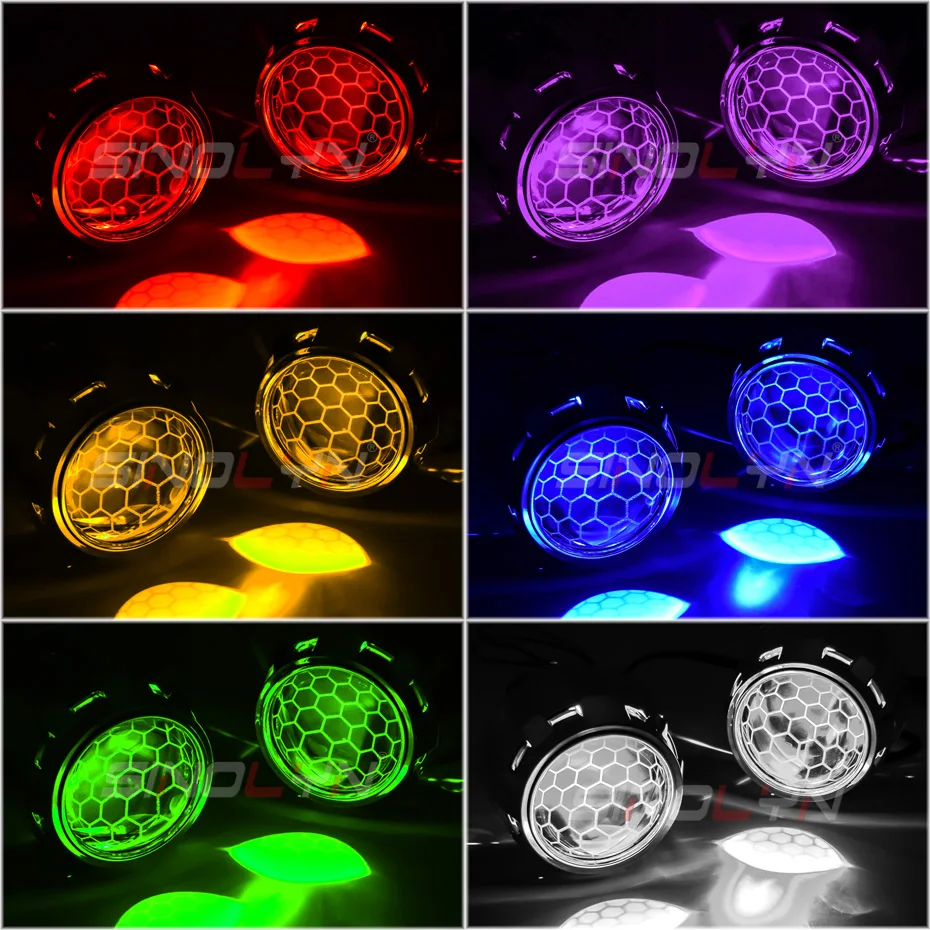 

Биксеноновые линзы Sinolyn 2,5 дюйма для фар H7 H4, синее покрытие, сотовое покрытие, дьявольские глазки, автомобильные фары, автомобильные аксессуары,линзы для фар, би лед линзы, линзы для авто