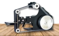 220v desktop belt sander diy speed woodworking polishing machine 0 762x25mm belt machine