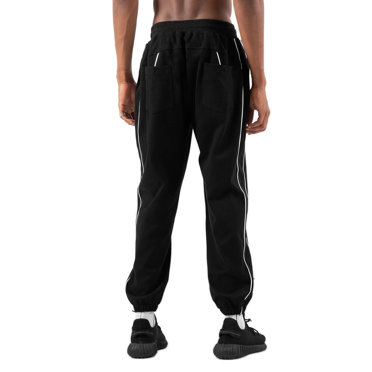 Мужские тренировочные брюки с карманами повседневные спортивные штаны для бега